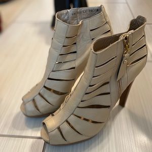 Beautiful leather booties